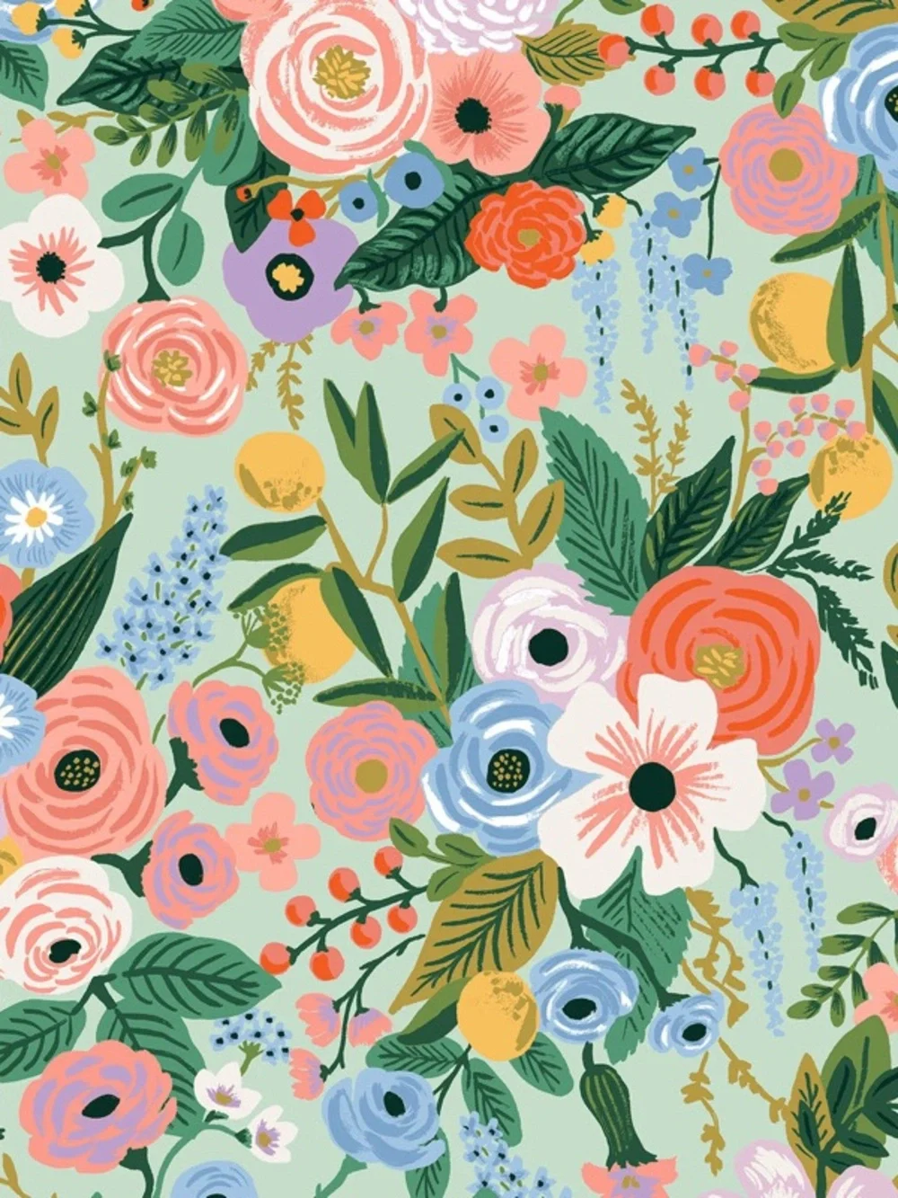 Rifle Paper Garden Party Fabric Journal